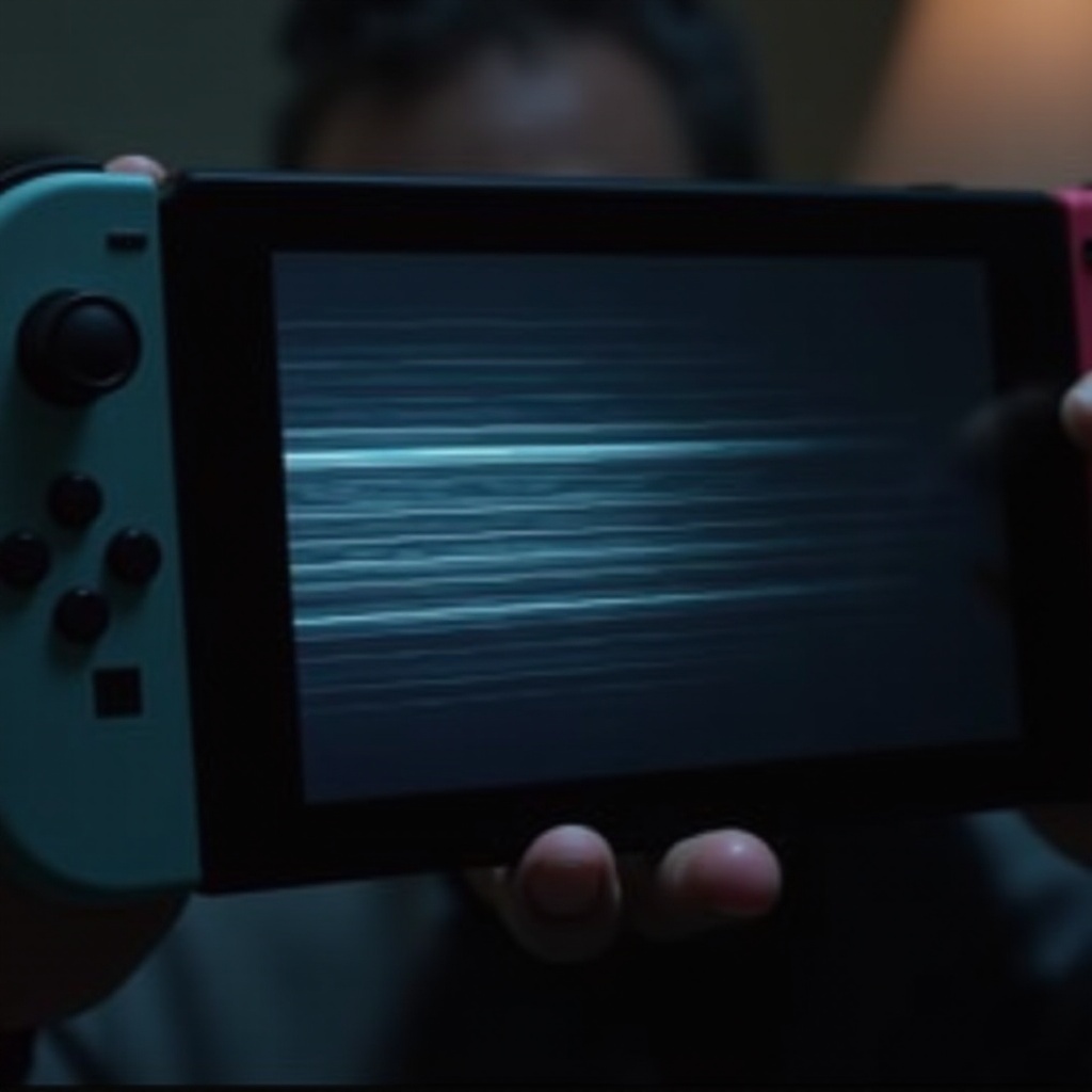 Wie viel kostet die Reparatur von Streifen auf dem Switch Display?