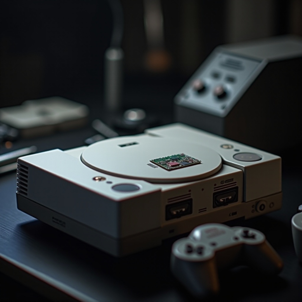 Modchip PS1 Region Lock entfernen