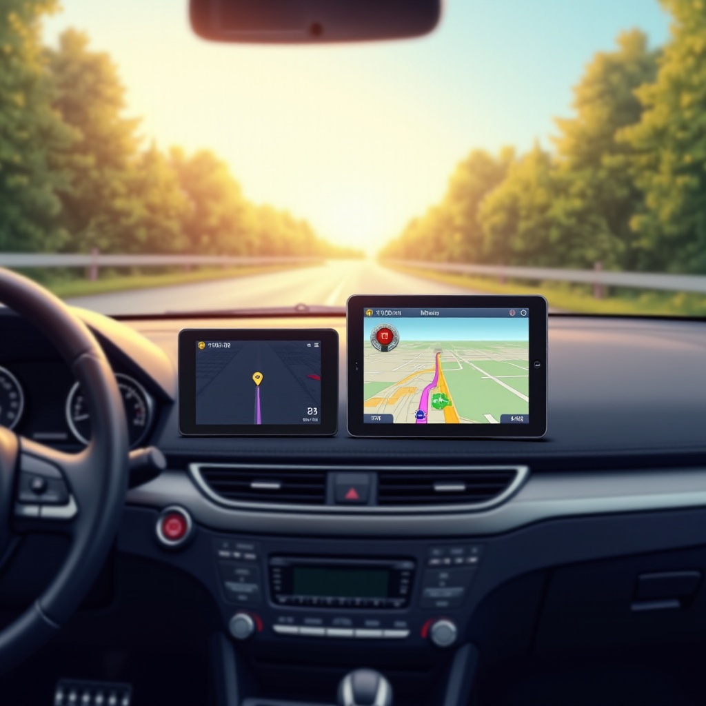 Vor- und Nachteile Tablet vs. dediziertes Navi